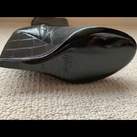 NEW Jerome C Rousseau knee high wedge boots - Picture 4 of 4